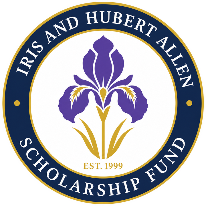 Official seal of the Iris and Hubert Allen Scholarship Fund